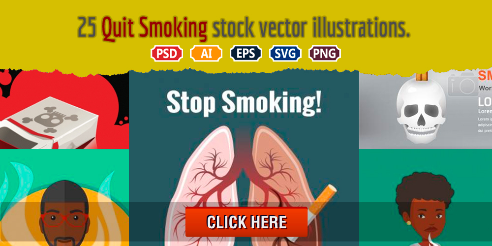 25 Quit Smoking stock vector illustrations | Royalty-Free stock images ...